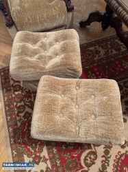 Narożnik, fotele, pufy Vintage - Obrazek 3