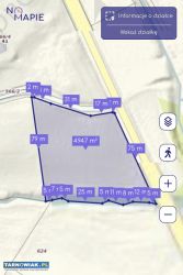 Działka 49ar | media | WZ w trakcie | przy drodze - Obrazek 3