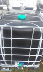 beczka Mauzer 1000l czarne granatowe mleczne - Obrazek 1