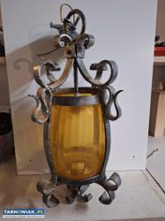 Ręcznie kuta lampa - Obrazek 1