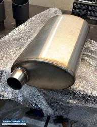 Sportowy tłumik końcowy ze stali nierdzewnej - Obrazek 1