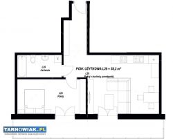 Os. Jagiellońskie, blok 1C mieszkanie L29, 2-pok - Obrazek 3