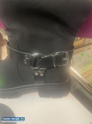 Kozaki skóra ekologiczna 40 - Obrazek 2