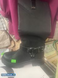 Kozaki skóra ekologiczna 40 - Obrazek 4