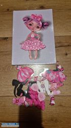 Magnetyczna lalka do przebierania I Am Princess - Obrazek 1