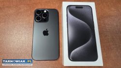 iPhone 15 Pro 128GB czarny, stan db - Obrazek 2