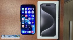 iPhone 15 Pro 128GB czarny, stan db - Obrazek 1