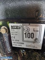 Traktorek Mtd do trawy z koszem - Obrazek 3