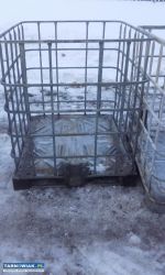 Mauzer beczka 1000l kosz metalowy - Obrazek 2