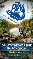 Opłaty wędkarskie Koło PZW Żabno - Obrazek 1