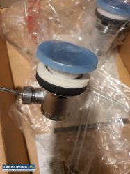 HANSGROHE Automatyczny komplet odpływowy - metalow - Obrazek 3