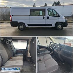 Fiat Ducato 2.3 6 osobowy Brygadówka - Obrazek 2