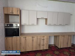 MEBLE KUCHENNE od stolarza 340 cm dostępne od ręki - Obrazek 1