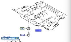 Osłona od rozbryzgów komory silnika - Obrazek 1