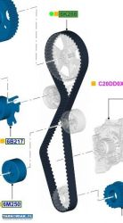 Pasek rozrządu - ford - Obrazek 1
