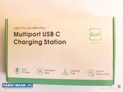 ładowarka usb c 4 porty gan 100 w - Obrazek 3
