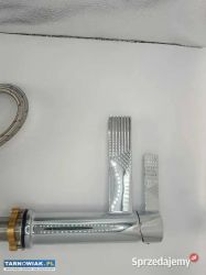 Bateria Umywalkowa Stojąca Nowoczesna Chromowana - Obrazek 2