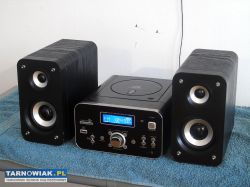 Wieża jgc ms-203 cd usb mp-3 aux kolumny. Sprawna. - Obrazek 1