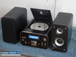 Wieża jgc ms-203 cd usb mp-3 aux kolumny. Sprawna. - Obrazek 2
