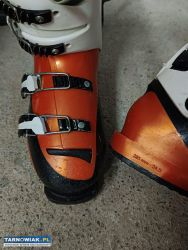 Narty Fischer 130 cm + buty 285 mm + kijki - Obrazek 3