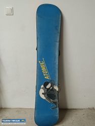 Sprzedam deskę snowboardową 130 cm z wiązaniami. - Obrazek 3