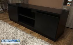 Szafka RTV czarna - Obrazek 1
