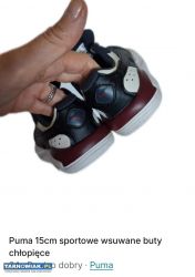 Puma adidaski chłopięce 15cm - Obrazek 2