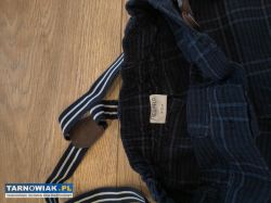 Spodnie eleganckie na szelkach, dziecko 12 mc - Obrazek 3