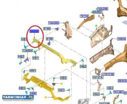 Wzmocnienie - przód - Ford Edge - Obrazek 1