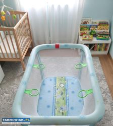 Kojec dziecięcy berber + 4 uchwyty | stan bdb | ok - Obrazek 2