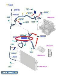 Rura od sprezarki ford focus - Obrazek 1