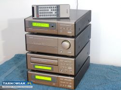 Wieża Denon pilot Wzmacniacz Radio CD Mag AUX PHON - Obrazek 1