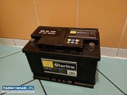 Akumulator Starline 12V 74Ah 680A - Obrazek 1