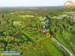 Działka pod zabudowę jednorodzinną w gm. Skrzyszów - Obrazek 1