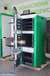 DrewKo Hybrid 18 kW – dwupaliwowy kocioł na drewno - Obrazek 1
