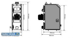 DrewKo Hybrid 18 kW – dwupaliwowy kocioł na drewno - Obrazek 3