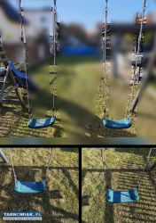 Zjeżdżalnia, 2 siedziska, bocianie gniazdo - Obrazek 2