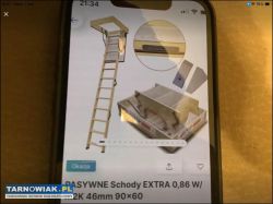 Sprzedam schody wiązowe na strych - Obrazek 1