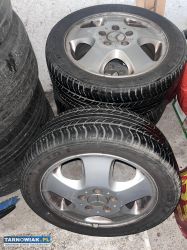 Komplet 4x opony letnie felgi Mercedes 195/50 R15 - Obrazek 1