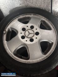 Komplet 4x opony letnie felgi Mercedes 195/50 R15 - Obrazek 3