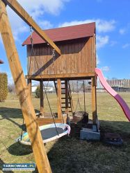 Domek dla dzieci ze zjezdzalnią - Obrazek 3