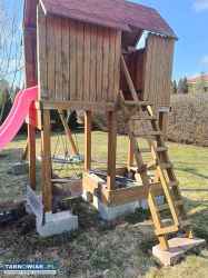 Domek dla dzieci ze zjezdzalnią - Obrazek 4