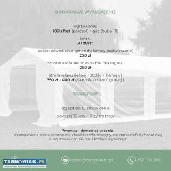 Wynajem Krzeseł z Poduszkami i Stołów + Obrusy - Obrazek 4