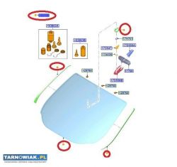 Szyba czołowa Ford Kuga - Obrazek 1