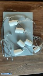 Żyrandol Lampa wisząca, 6 punktów świetlnych E 27 - Obrazek 4