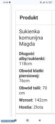 Sukienka komunijna - Obrazek 2