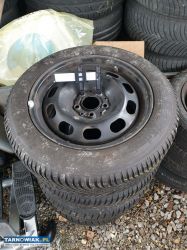 Felgi stalowe Bmw 218 5x120 z oponami zimowymi 195 - Obrazek 2