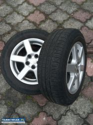 Felgi alu 15" 5x112 et38 +opony pirelli 185/65 r15 - Obrazek 2