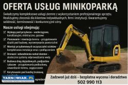 Usługi koparką odwodnienia budynków drenaż - Obrazek 1