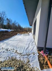 Usługi koparką odwodnienia budynków drenaż - Obrazek 3